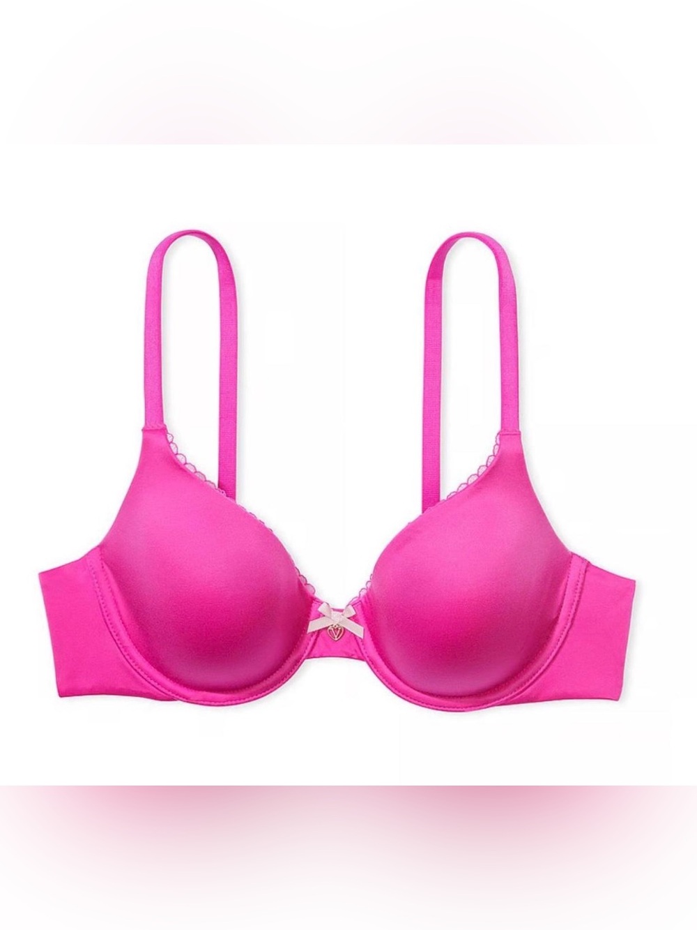 Victoria's Secret Body by Victoria Lined Demi - Fuschia Frenzy. Size 36C